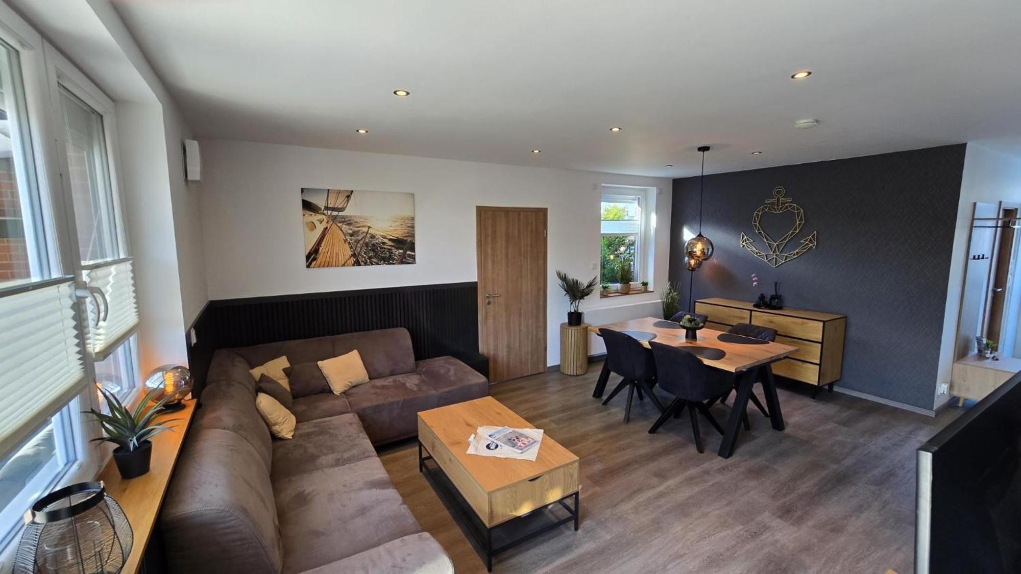 Wattwurm Villa Dornumersiel Bagian luar foto