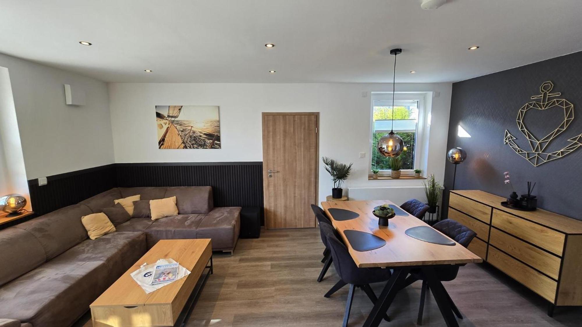 Wattwurm Villa Dornumersiel Bagian luar foto